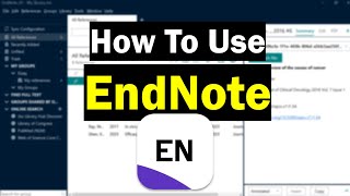 How To Use EndNote A Complete Beginners Guide [upl. by Aloel]