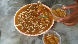 Chanay Ki Daal Ka Halwa Recipe  Food Village  Village Style  Village Food Secrets [upl. by Daisi]