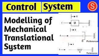 Modelling of mechanical translational system [upl. by Helli]