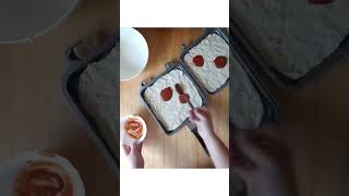 Receta pizza sin levadura y sin horno como hacer pizza casera con harina leudante en Flip 20 Essen [upl. by Assele614]