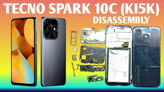 Tecno Spark 10c Disassembly  Teardown  How To Open Tecno Spark 10  KI5K Disassembly Repair [upl. by Rainie4]