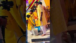 Bhaiya ki haldi or shadi 👰💍😊😂 trending minivlog shortvideo thlucky3948 [upl. by Pihc483]