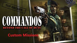 Commandos Beyond the call of duty 26 years old but still a fun game Custom Mission 7 part 3 [upl. by Kcirtapnhoj824]