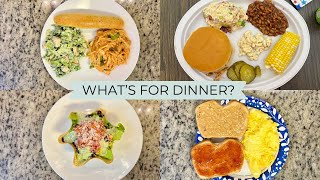 WHAT’S FOR DINNER  EASY amp BUDGET FRIENDLY  REALISTIC WEEKNIGHT MEALS  DINNER INSPIRATION [upl. by Nomannic417]