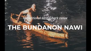 Howto make a bark canoe  nawi [upl. by Elbys910]