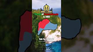 The fall of Constantinople in 1453 NO HATE history mapper country europe mapping shorts [upl. by Stephani]