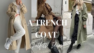 How To Wear A Trench Coat This Fall 🍁🍂 [upl. by Lusa]