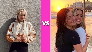 Pressley Hosbach Vs Charli D’amelio amp Addison Rae TikTok Dance Battle [upl. by Harelda424]