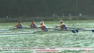 333 LW 2x Final SM Rotsee 20 Sept 2020 Doppelzweier Elite Frauen Leichtgewicht Rennen 46 [upl. by Sid1]