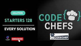 LIVE CODECHEF CONTEST 128  ALL SOLUTION  STARTERS 128  CODECHEF JAVA  C  C  PYTHON [upl. by Eiger]