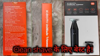 Xiaomi UniBlade Trimmer X300 For Trim or Clean shave Unboxing Review and Demo creativechoudhary [upl. by Baird]