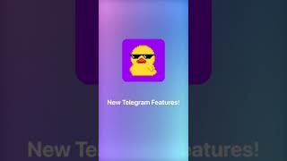 New telegram features shortsfeed shorts 😄😄🤩🤩 [upl. by Nnaacissej591]