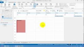 Outlook  Eigene Feiertage importieren  Kalender  Teil 05 [upl. by Aniteb]