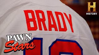 Pawn Stars 1800 Rare 2013 Tom Brady Jersey is a STEAL Season 21 [upl. by Everett80]