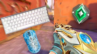 Valorant ASMR Chill😴Satisfying Keyboard 240 FPS Gameplay [upl. by Sufur]