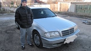 Обзор Тестдрайв Mersedes Benz C 180 W202 18i 120лс 1999г С класс [upl. by Orman]