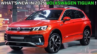 The 2025 Volkswagen Tiguan revealed  A New Era Begins [upl. by Anwahsak]