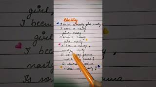 Nasty🤫  Tinashe lyrics viral nasty tinashe shorts lyricsedit lyric englishsonglyrics [upl. by Annovahs]