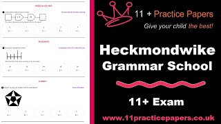 Heckmondwike Grammar School  Eleven Plus Exams  11 Practice Papers [upl. by Wrdna499]