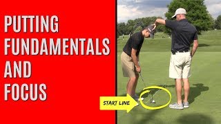 GOLF Putting Fundamentals And Focus [upl. by Conant125]