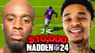 Kai Cenat vs FlightReacts 10000 Madden Wager [upl. by Munroe49]