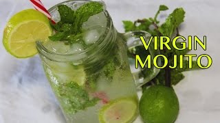 Virgin Mojito Recipe  NonAlcoholic Recipe  Easy Mocktail Recipes At Home  Kanaks Kitchen [upl. by Ginni909]