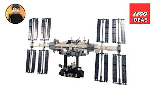 LEGO 21321 Ideas  International Space Station [upl. by Aihsemat]