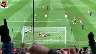 Odion Ighalo Man Utd First Goal v Club Brugge  Europa League 32 2nd Leg  27022020 [upl. by Melicent]