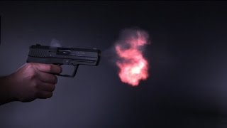 Röhm RG96 in Zeitlupe blank gun RG96 in slow motion [upl. by Ecnahc]