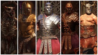 Ryse Son of Rome All Costumes [upl. by Terrena]