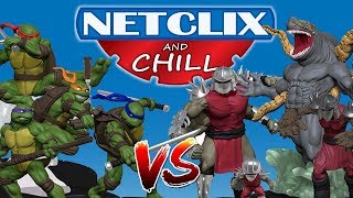 Heroclix Gameplay  TMNT vs the Shredders [upl. by Kamerman]