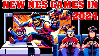 TOP 10 NES Homebrew Games From 2023 To Play in 2024 [upl. by Regnij]