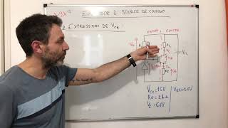 Vidéo 6 Transistor bipolaire Exercice 3 Source de courant [upl. by Sonnie716]