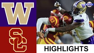 5 Washington vs 20 USC Highlights  Week 10  2023 College Football Highlights [upl. by Ainer822]