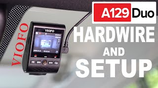 VIOFO A129 Duo Dash Camera 3Wire Hardwire Installation Unboxing and Setup  2019 Acura RDX ASpec [upl. by Valentino]