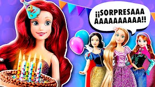 🍰 ¡El Cumpleaños Sorpresa de LA SIRENITA │ La Sirenita Disney [upl. by Kunkle]