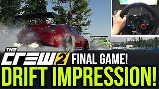 The Crew 2 Full Game  First Drift Impression  With Logitech G29 [upl. by Tecu525]