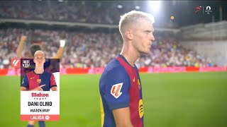 Dani Olmo FIERY Debut Barcelona 🔥 [upl. by Arva]