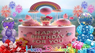 Happy Birthday To You Best Happy Birthday Song 2024 [upl. by Nahamas]