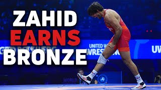 Zahid Valencia vs Arash Yoshida  Bronze Medal Match  2023 Senior World Championships [upl. by Daniella770]