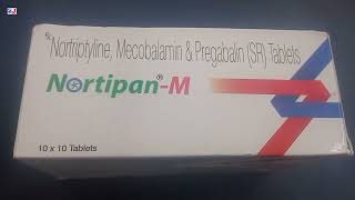 NortipanM Tablet  Nortriptyline Mecobalamin amp Pregabalin SR Tablets  Nortipan M Tablet Uses Dose [upl. by Jaban748]