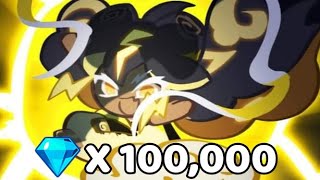 Stormbringer Cookie Draw 100000 Crystal Gacha I Cookie Run Kingdom [upl. by Ainomar]