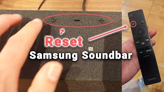 Quick Reset Samsung Soundbar  Not Turning On [upl. by Hildebrandt]