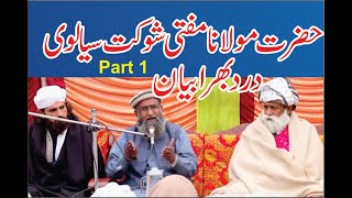 Allama Mufti Shokat Sialvi latest beyan part 1 2024 [upl. by Marie-Ann]