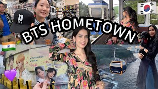 🇰🇷I visited BTS Jimin and Jungkook home 🏠  Busan Vlog Korea 💜 [upl. by Cal296]