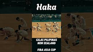 Haka Dance  New Zealand v Gilas  FIBA ASIA Cup [upl. by Post]