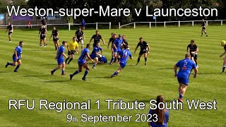 WestonsuperMare RFC v Launceston RFC 9th September 2023 [upl. by Iahcedrom880]