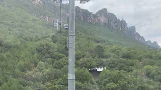 Cable car to Simatai Great wall of China [upl. by Irtimid839]