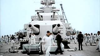 Rare WW2 color Footage German Battleship Bismarck Kriegsmarine [upl. by Zalea137]