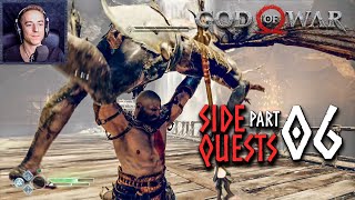 AEGIRS PROTECTION  God of War PS4  Side Quests P6  WalkthruComntary  1080p30fps [upl. by Bicknell]